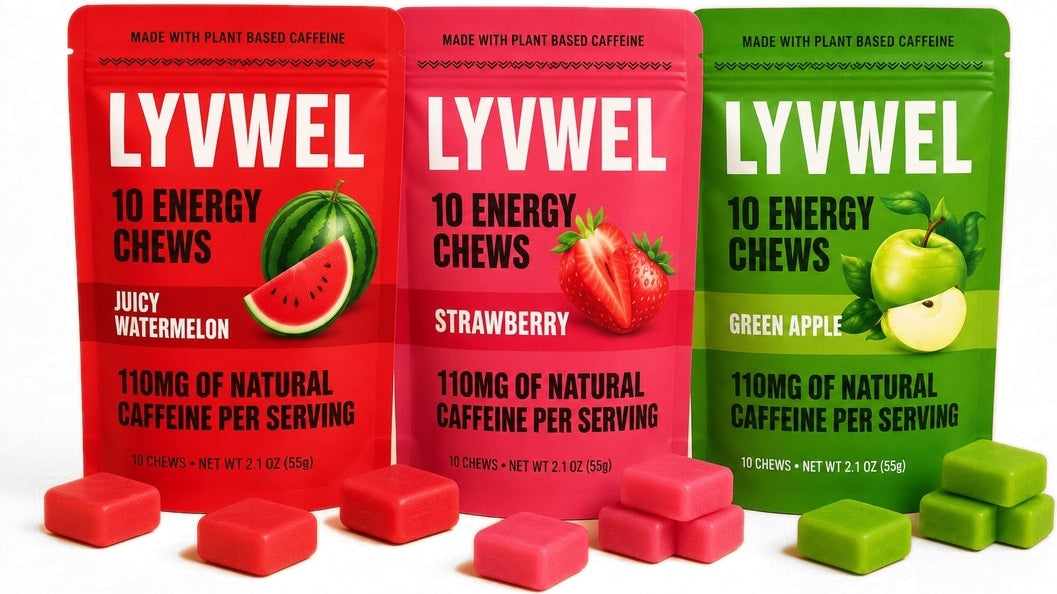 Energy Chews display