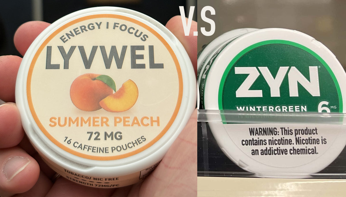 Why Are People Switching from Nicotine Pouches Like Zyn to Caffeine Pouches Like LyvWel?