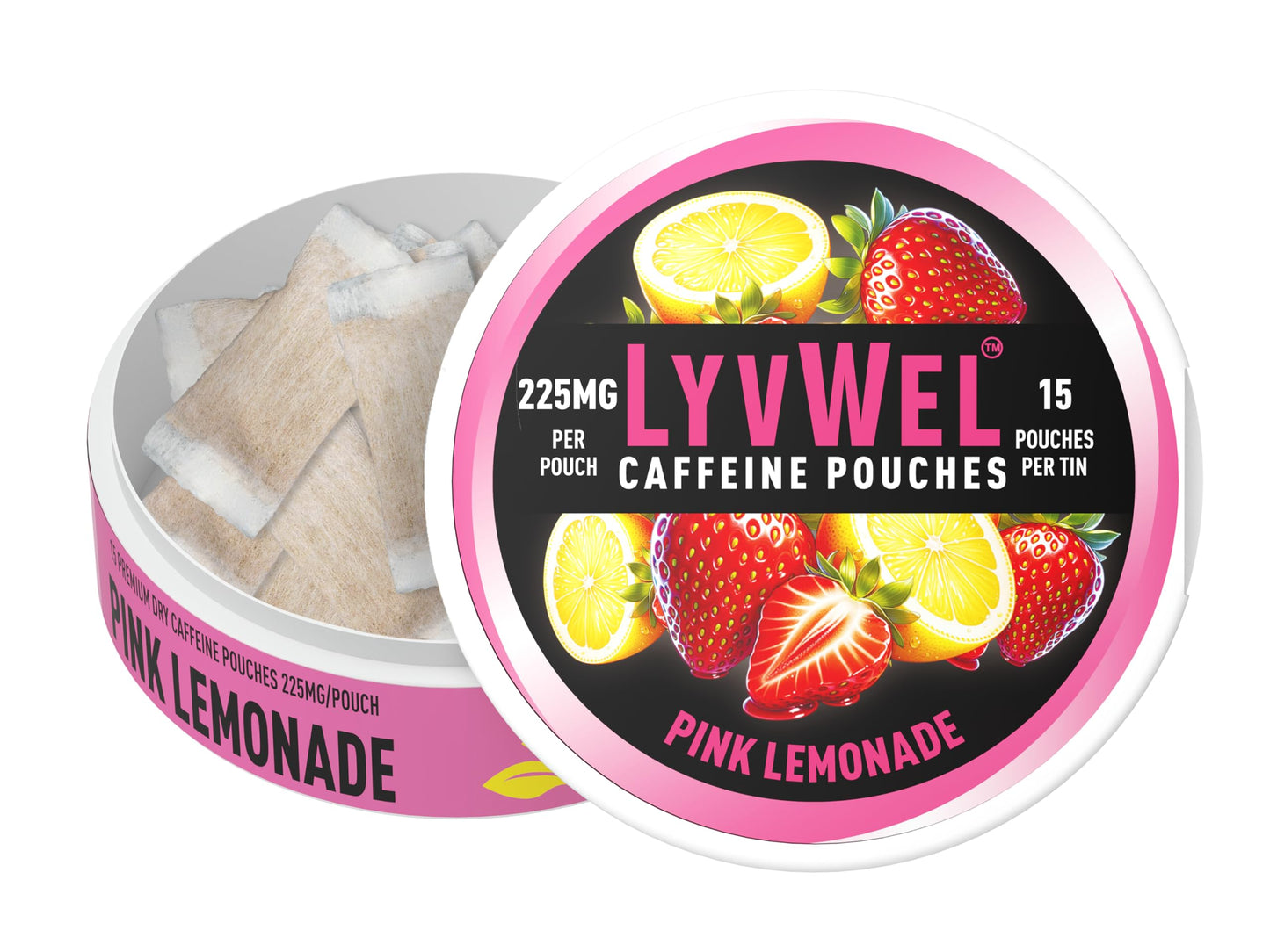 Buy 225mg Caffeine Energy Pouches with Plant based Guarana Multipack