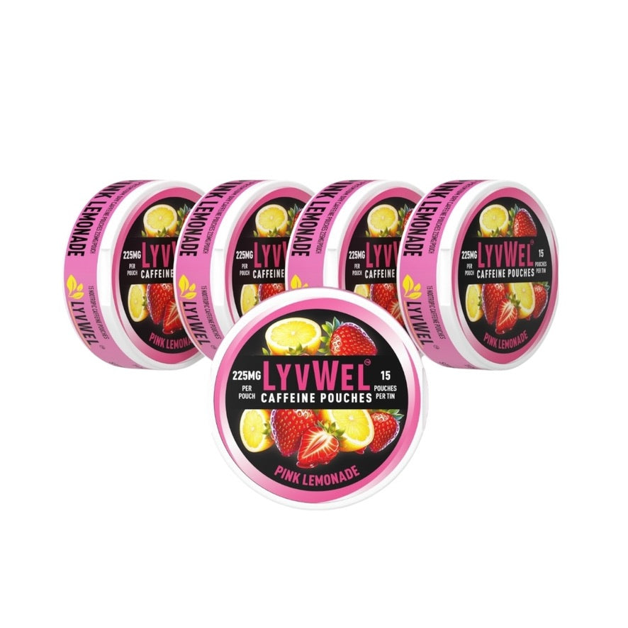 Buy 225mg Caffeine Energy Pouches with Plant based Guarana Multipack