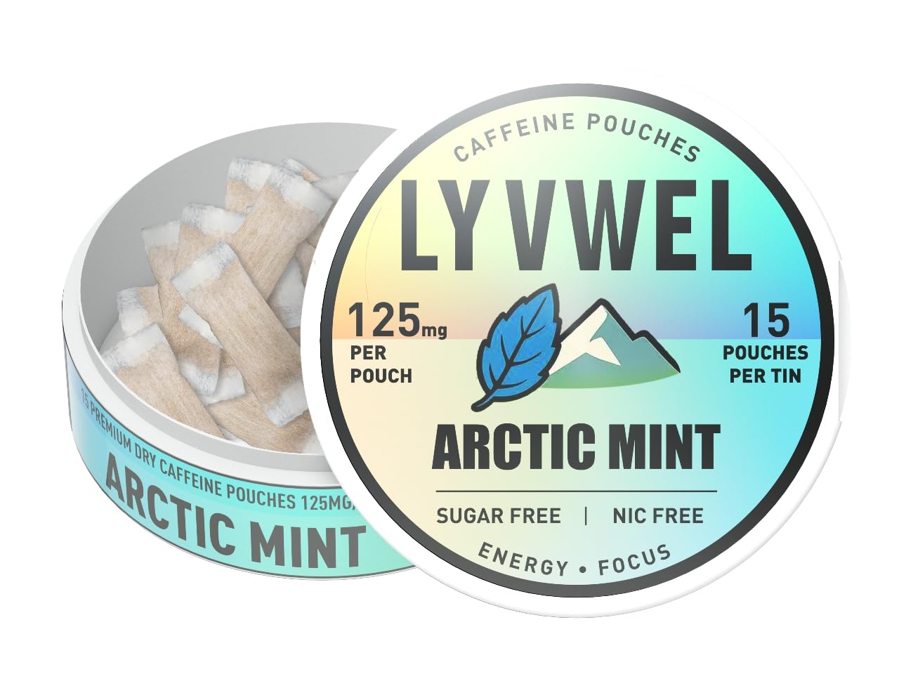 Caffeine Energy Pouches - 125mg Guarana | Lyvwel