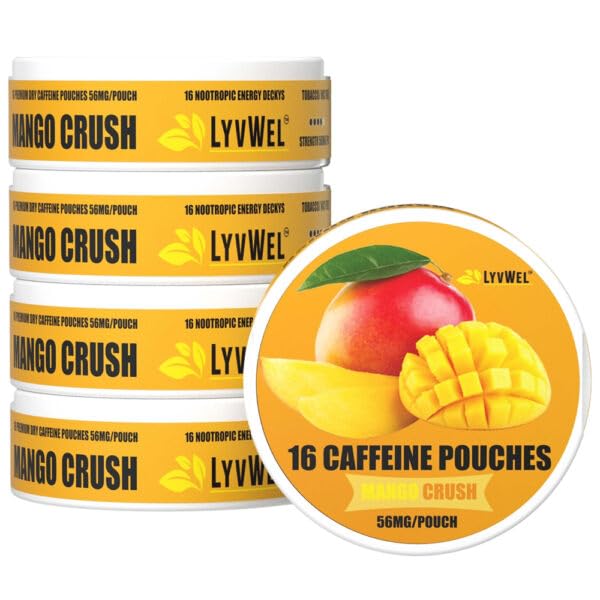 Caffeine Energy Pouches - 56mg Guarana Multipack