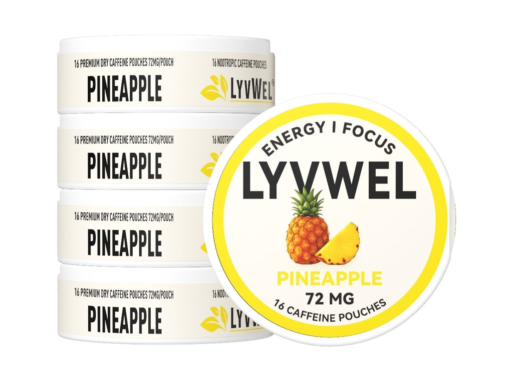 Buy 72mg Caffeine Pouches - 16 Pouches per can | Plant Based
