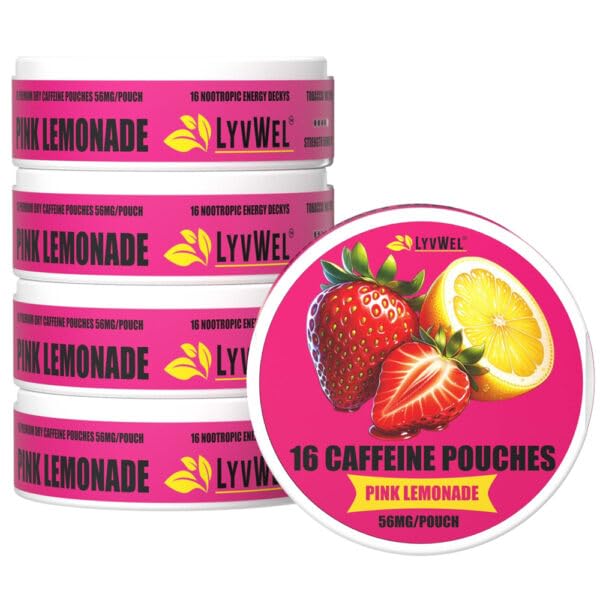 Caffeine Energy Pouches - 56mg Guarana Multipack