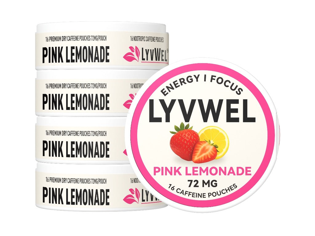Buy 72mg Caffeine Pouches - 16 Pouches per can | Plant Based