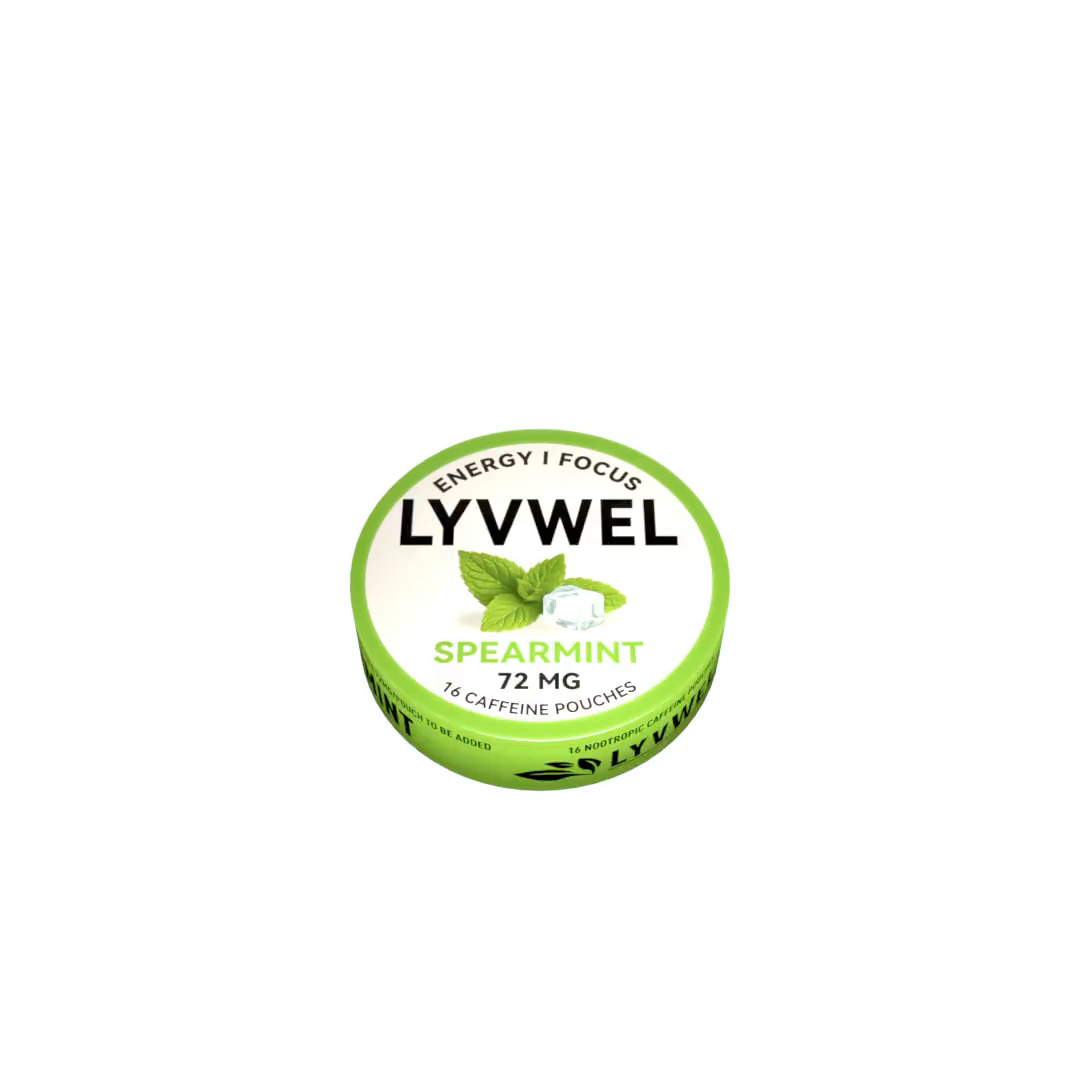 Buy 72mg Caffeine Pouches - 16 Pouches per can | Plant Based