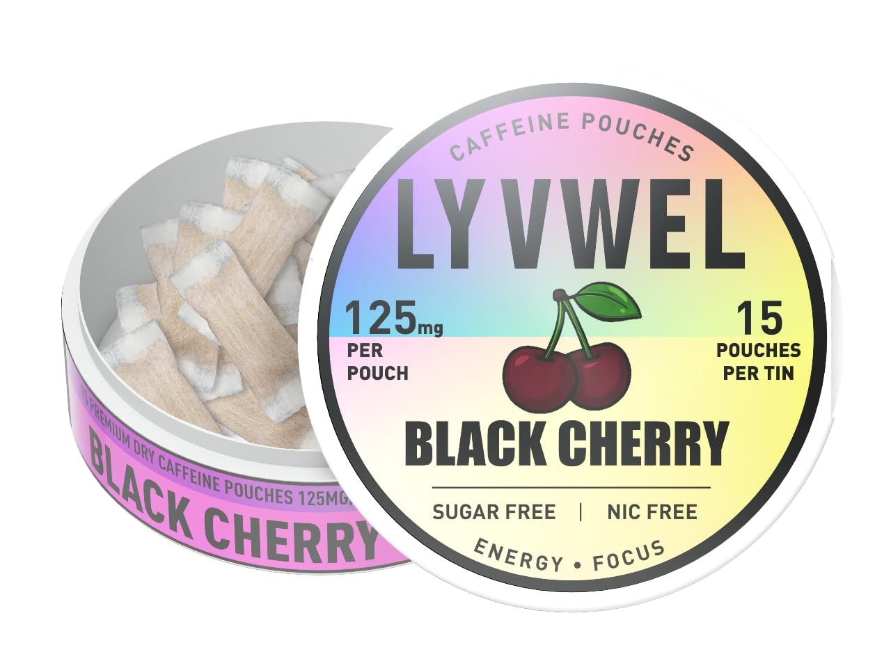 Caffeine Energy Pouches - 125mg Guarana | Lyvwel