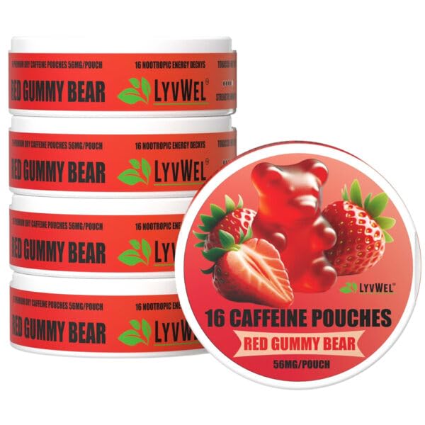 Caffeine Energy Pouches - 56mg Guarana Multipack