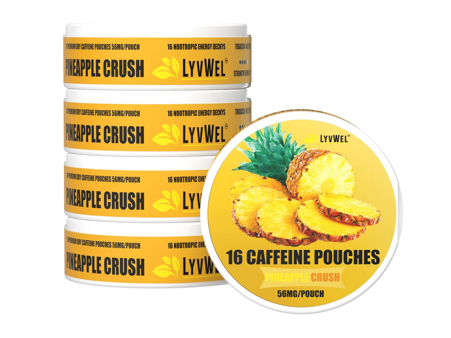 Caffeine Energy Pouches - 56mg Guarana Multipack